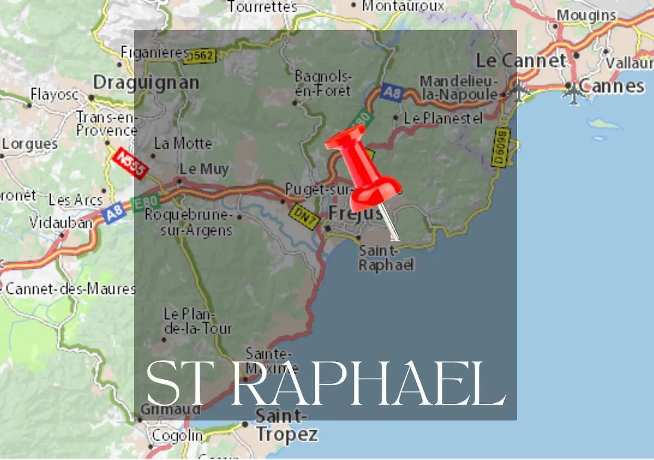 公寓 Studio Horizsky - 2 Pers Terrasse- Wifi - Capitalchic Service Saint-Raphael